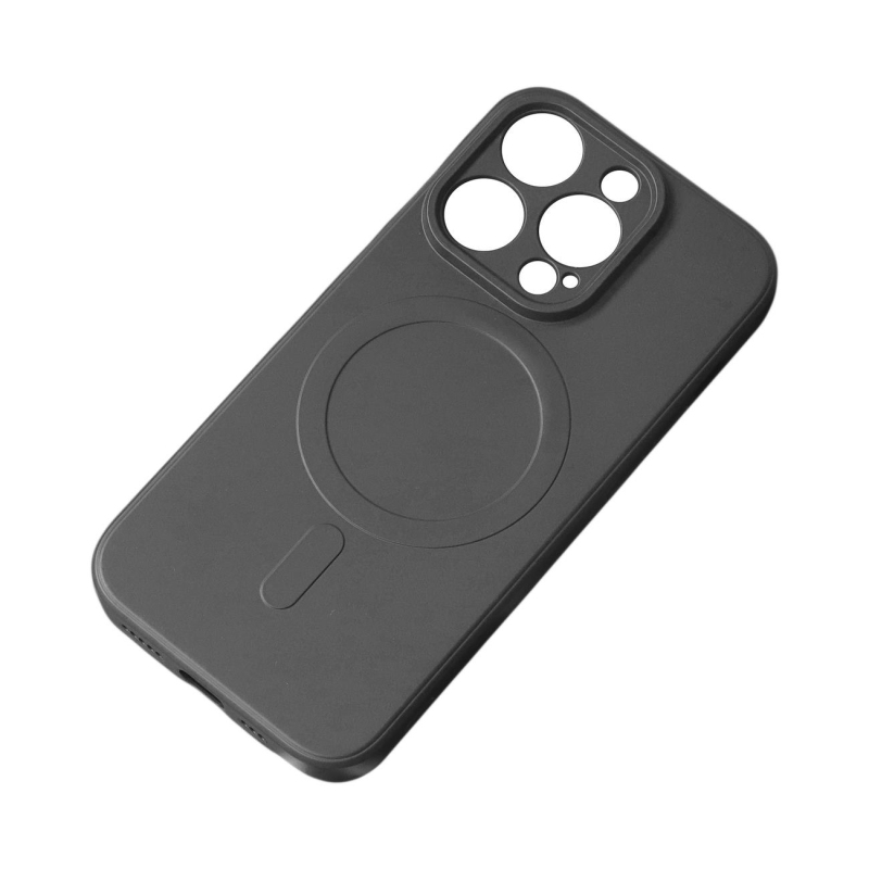 iPhone 14 silikonové pouzdro Magsafe - černé