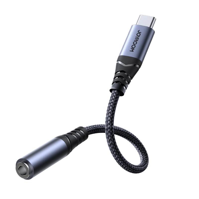 Joyroom SY-C01 USB-C DAC adaptér na 3,5 mm mini jack - černý
