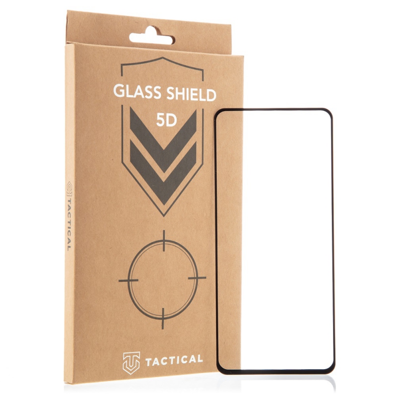 Tactical Glass Shield 5D pro Xiaomi Redmi Note 9 Pro/9S/9 Pro Max Black