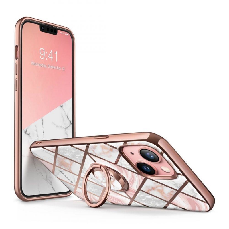 Supcase IBLSN COSMO SNAP IPHONE 13 MARBLE PINK
