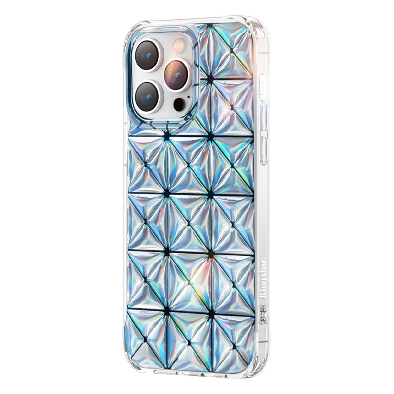 KINGXBAR Luxury Sparkle Crystals AirPods Pro Case Cover - Rainbow