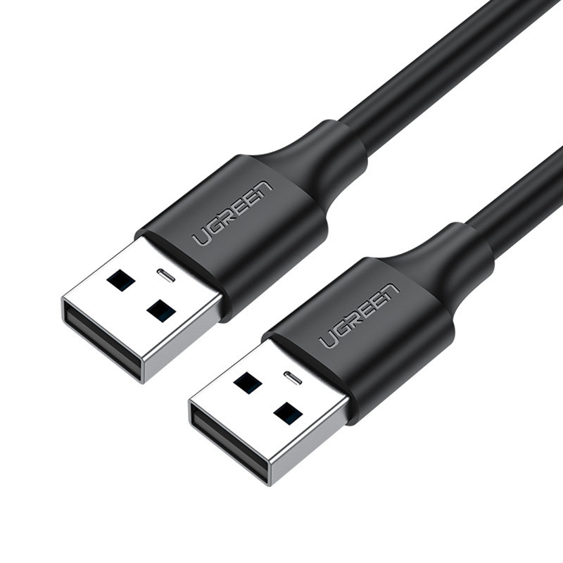 Ugreen kabel USB – USB 2.0 480 Mb/s 0,25 m černý (US102)