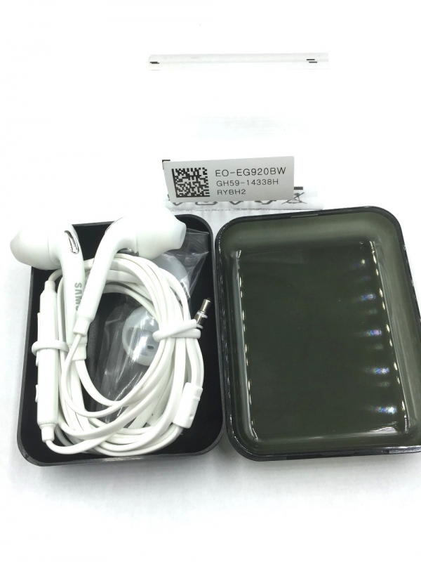 Samsung Stereo Headset 3, 5mm White (Black Samsung Box) (EO-EG920BW)
