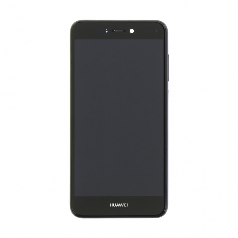 Huawei  P8/P9 Lite 2017 LCD Display + Dotyková Deska + Přední Kryt Black