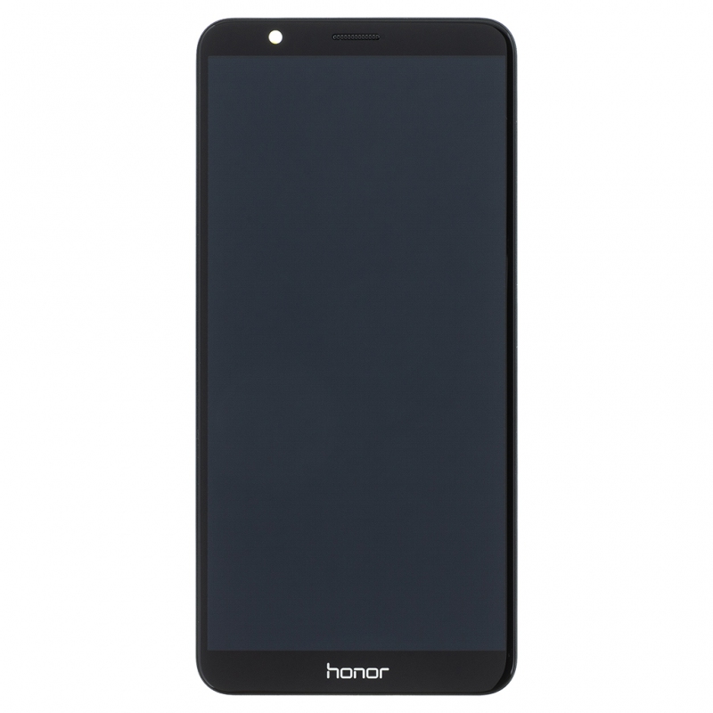 Honor 7X LCD Display + Dotyková Deska + Přední Kryt Black (Service Pack)