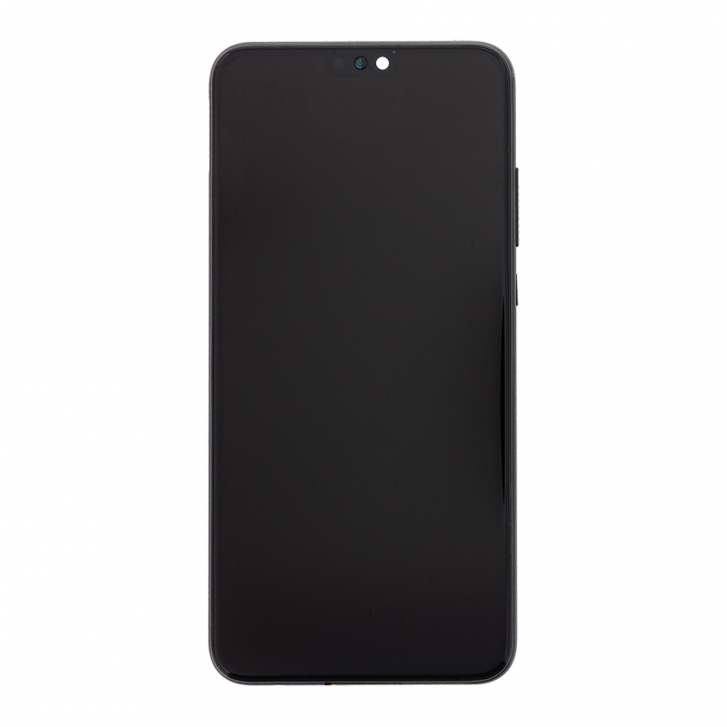 Honor 8X LCD Display + Dotyková Deska + Přední Kryt Black