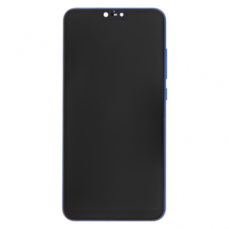 LCD Display + Dotyková Deska + Přední Kryt pro Xiaomi mi8 Lite Blue