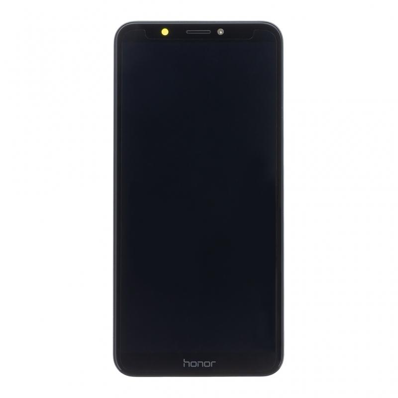 Huawei Y7 Prime 2018 LCD Display + Dotyková Deska + Přední Kryt Black (Service Pack)