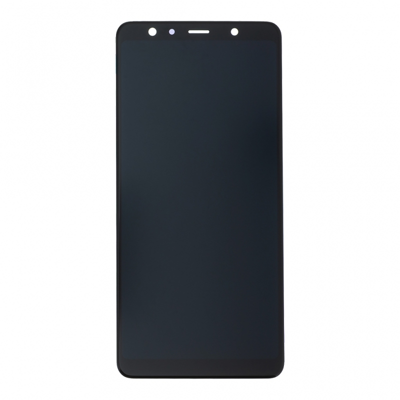 LCD display + Dotyk Samsung A750 Galaxy A7 2018 Black (Service Pack)