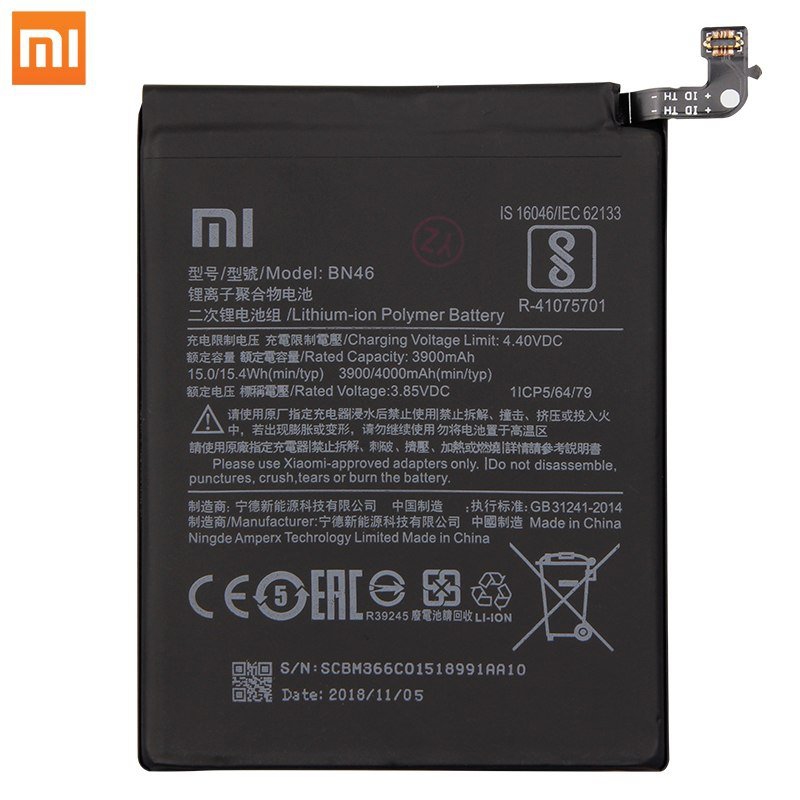 BN46 Xiaomi Original Baterie 4000mAh (Bulk)