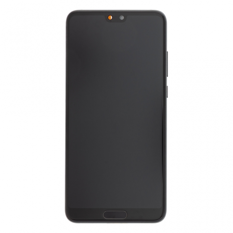 Huawei  P20 LCD Display + Dotyková Deska + Přední Kryt Black