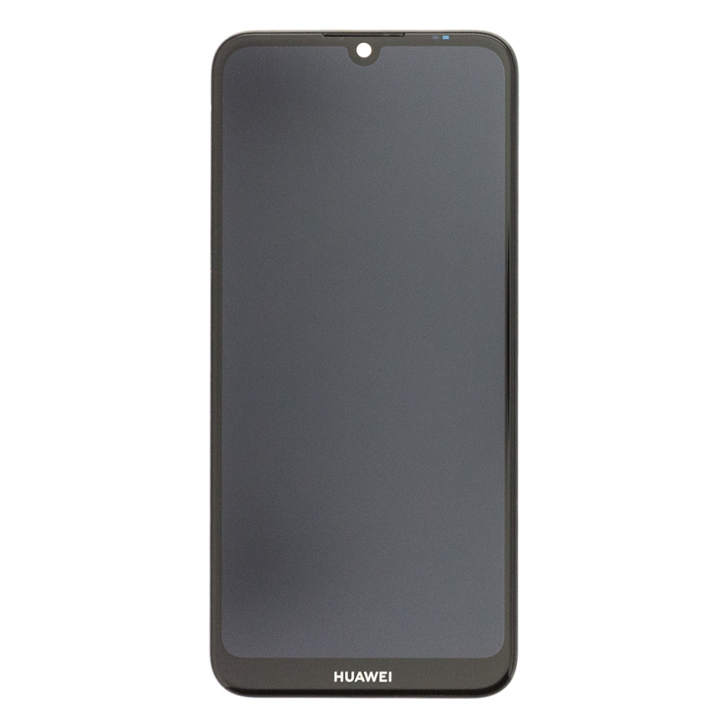 Huawei  Y6 2019 LCD Display + Dotyková Deska + Přední Kryt Black