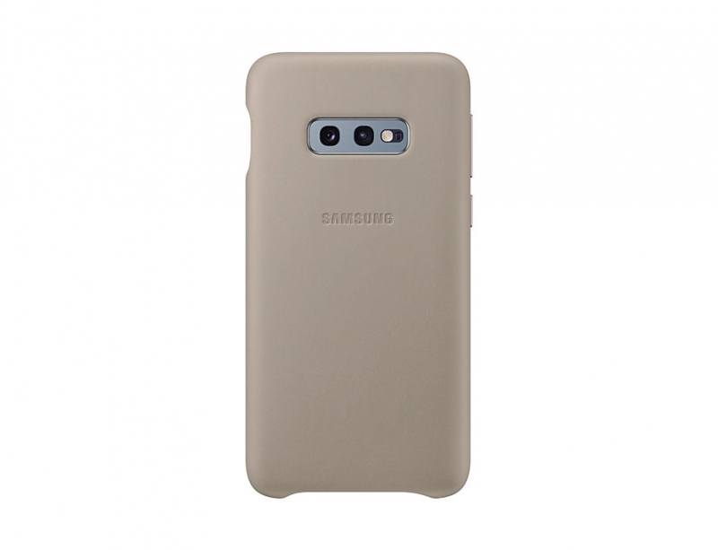 Samsung Leather Cover Gray pro G970 Galaxy S10e (EF-VG970LJE)