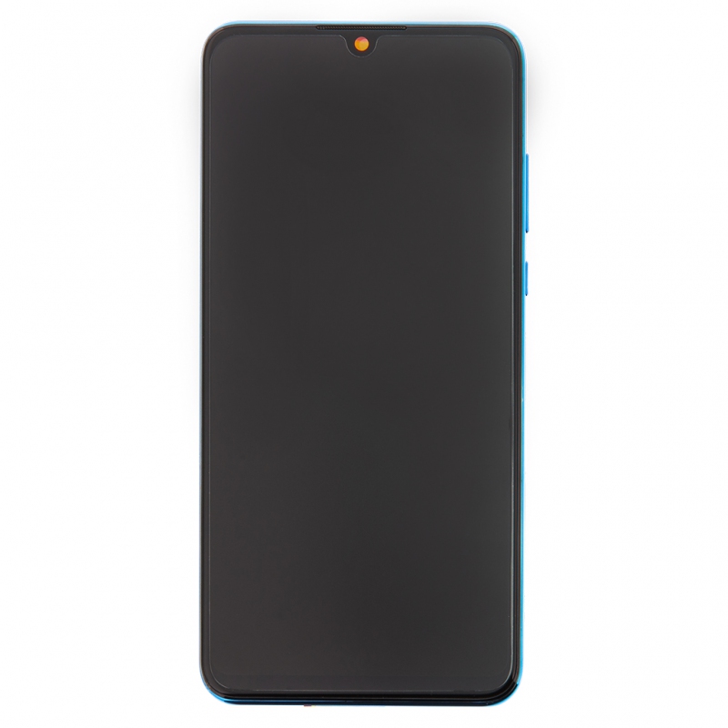 Huawei P30 Lite LCD Display + Dotyková Deska + Přední Kryt Blue (Service Pack)