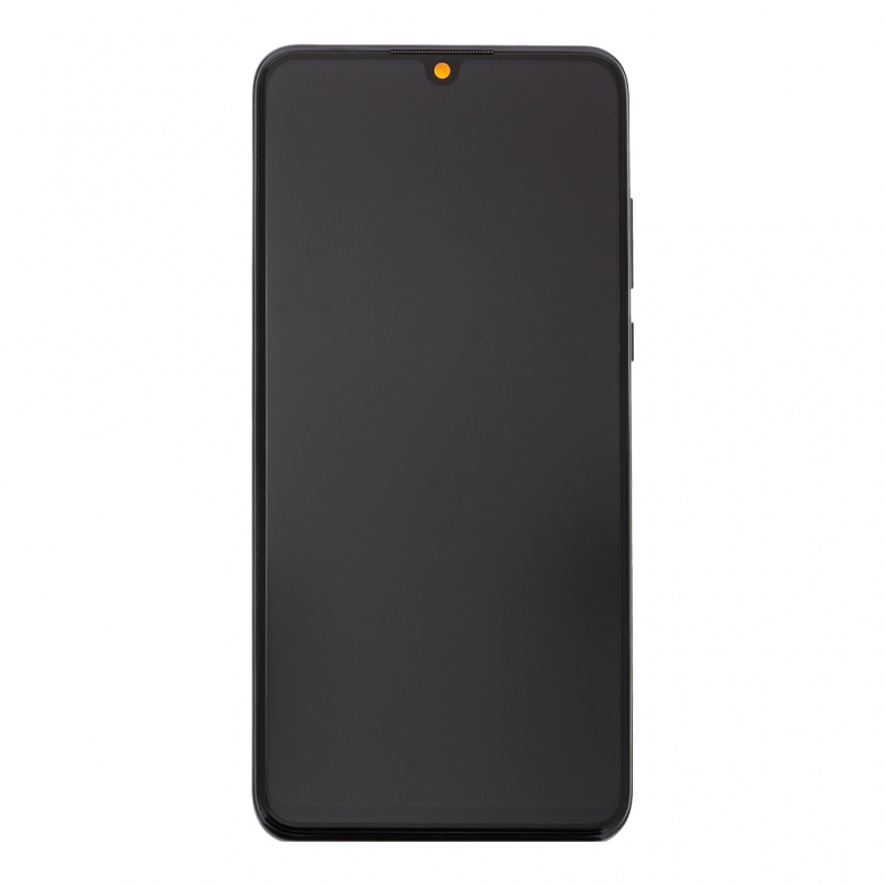 Huawei P30 Lite LCD Display + Dotyková Deska + Přední Kryt Black (Service Pack)