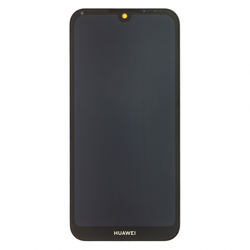 Huawei Y5 2019 LCD Display + Dotyková Deska + Přední Kryt Black (Service Pack)