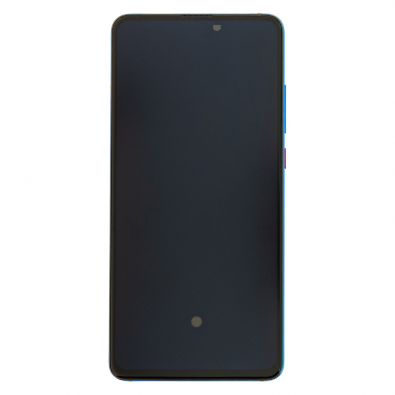 LCD Display + Dotyková Deska + Přední Kryt pro Xiaomi Mi9 T Blue