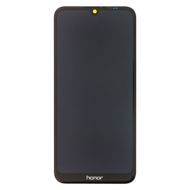 Honor 8A LCD Display + Dotyková Deska + Přední Kryt Black (Service Pack)