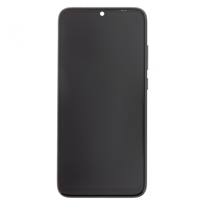 LCD Display + Dotyková Deska + Přední Kryt pro Xiaomi Redmi Note 7 Black (Service Pack)
