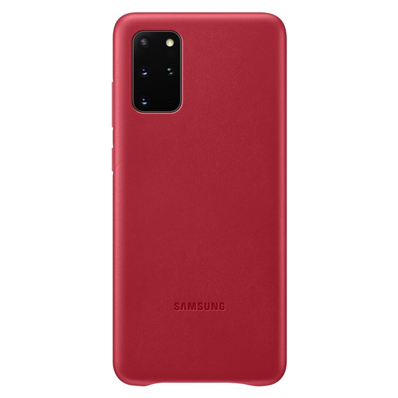 Samsung Kožený Kryt pro Galaxy S20+ Red (EF-VG985LRE)