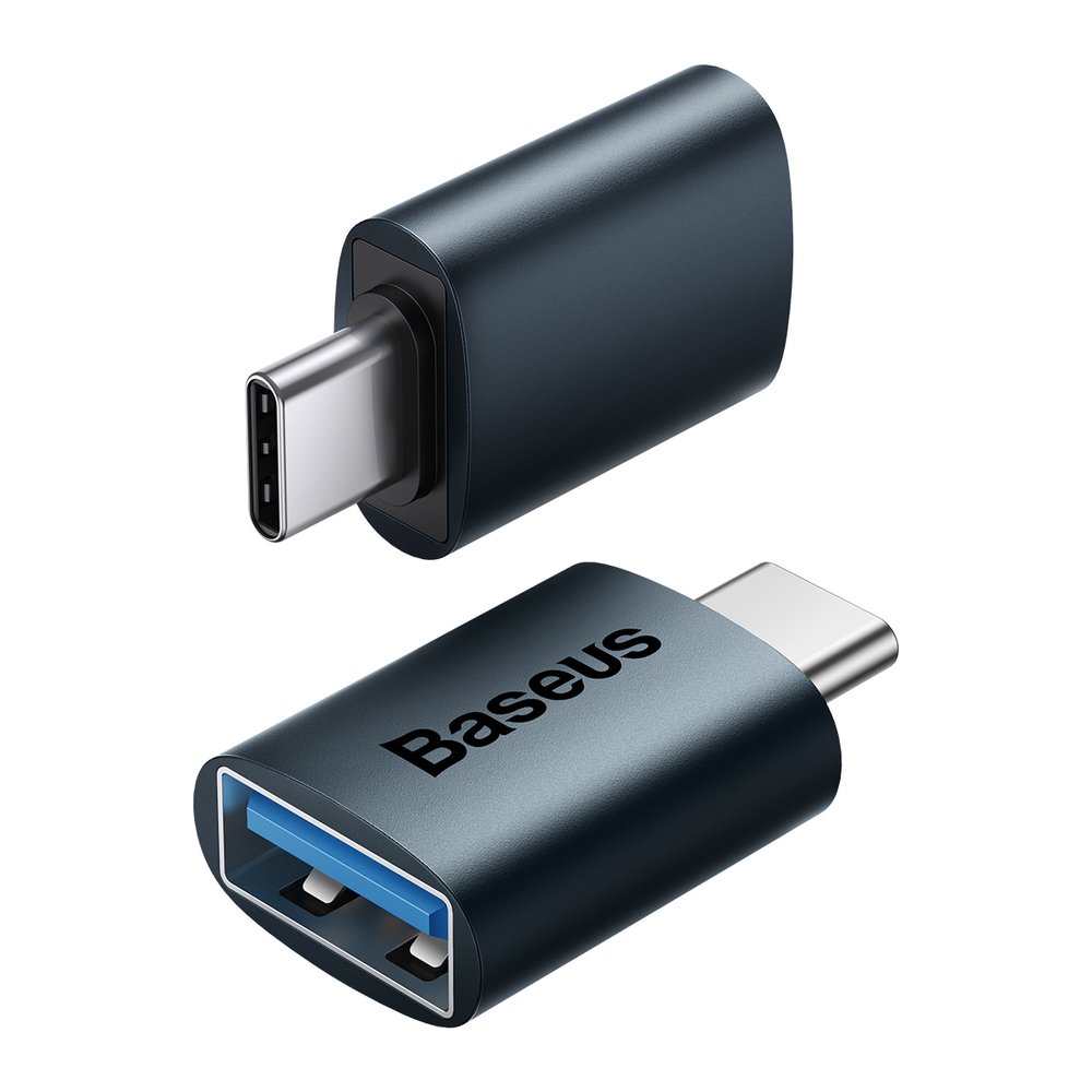 Baseus Ingenuity Series USB Type C na USB-A 3.2 gen 1 adaptér modrý (ZJJQ000003)