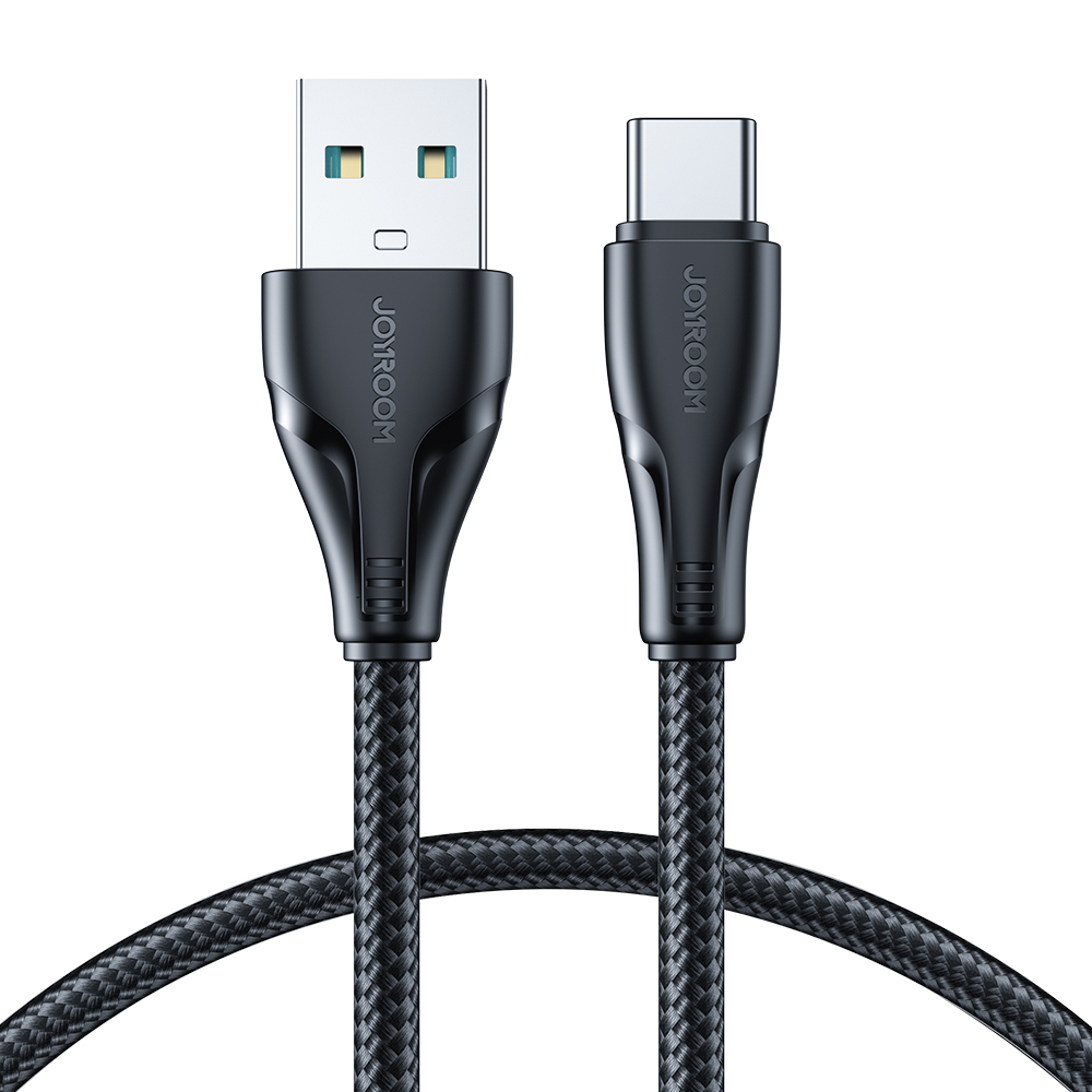 Joyroom Surpass Series A11 USB-A / USB-C 3A cable 0.25 m - black