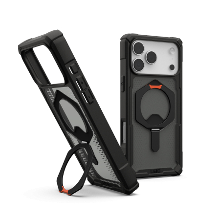 UAG Plasma XTE MagSafe Case for iPhone 17 Pro Max - Black and Orange