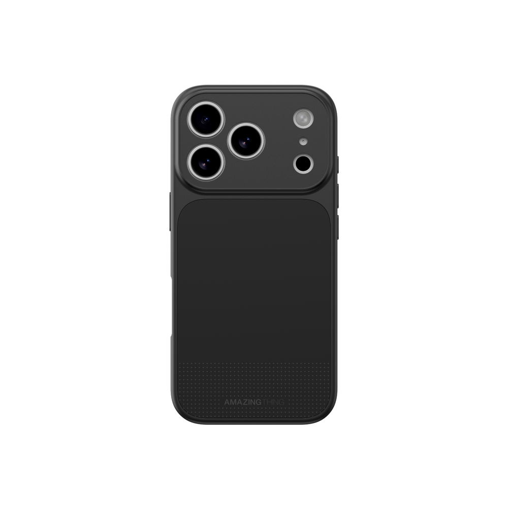 AmazingThing Minimal Mag Full Cover Case for iPhone 17 Pro Max - Black