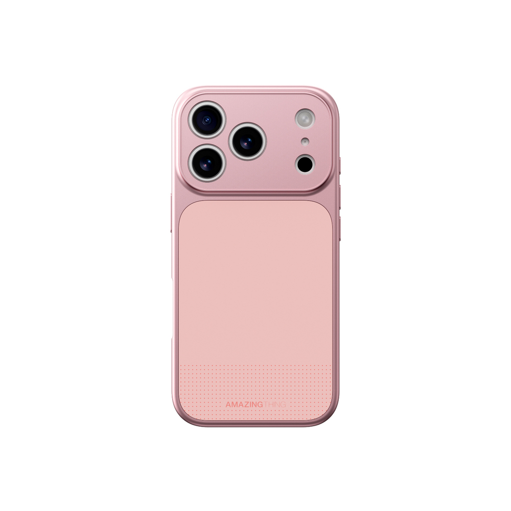 AmazingThing Minimal Mag Full Cover Case for iPhone 17 Pro Max - Pink