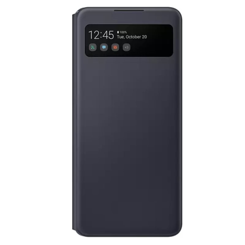 Samsung S-View Pouzdro pro Galaxy A42 Black (EF-EA426PBE)