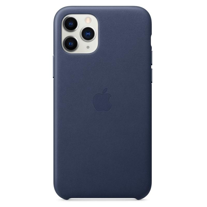 Apple Kožený Kryt pro iPhone 11 Pro Midnight Blue (EU Blister) (MWYG2ZM/A)