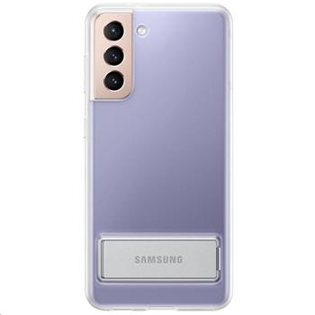 Samsung Clear Standing Kryt pro Galaxy S21 Transparent (EF-JG991CTE)