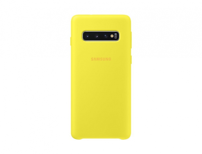 Samsung Silicone Cover Yellow pro G973 Galaxy S10 (EF-PG973TYE)