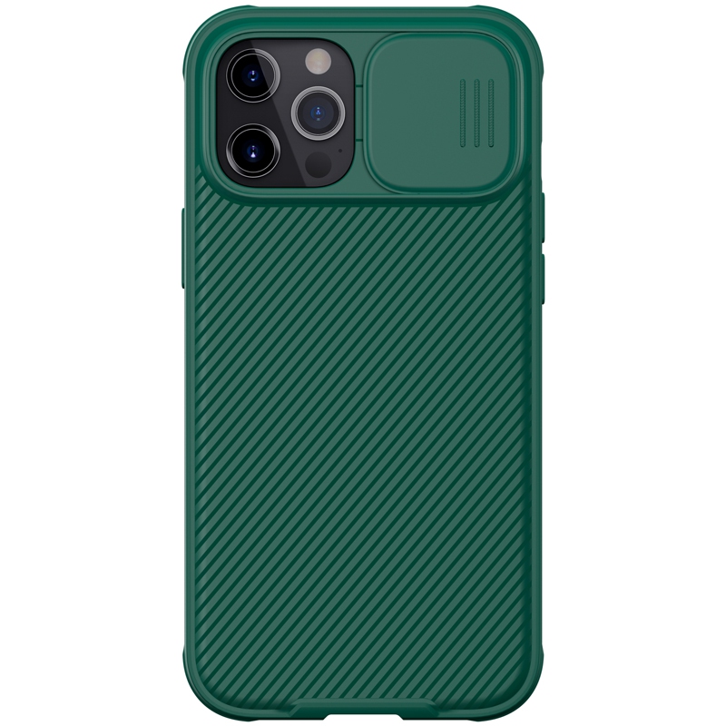 Nillkin CamShield Pro Zadní Kryt pro iPhone 12 Pro Max Dark Green