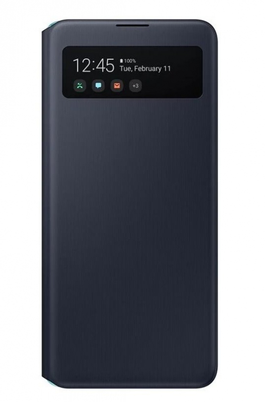 EF-EA516PBE Samsung S-View Pouzdro pro Galaxy A51 5G Black