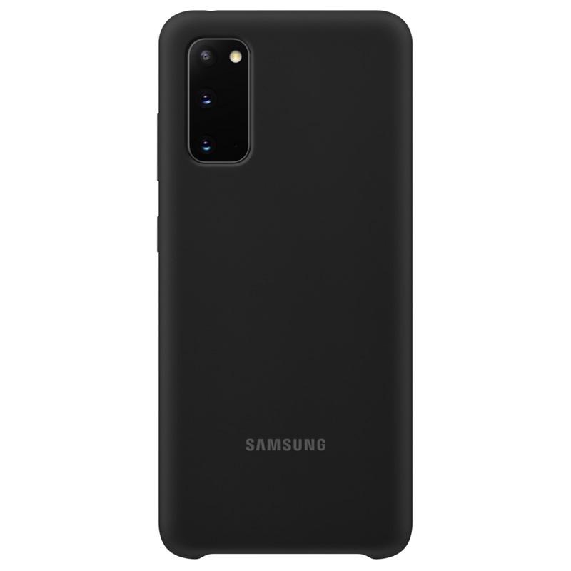 EF-PG980TBE Samsung Silikonový Kryt pro Galaxy S20 Black
