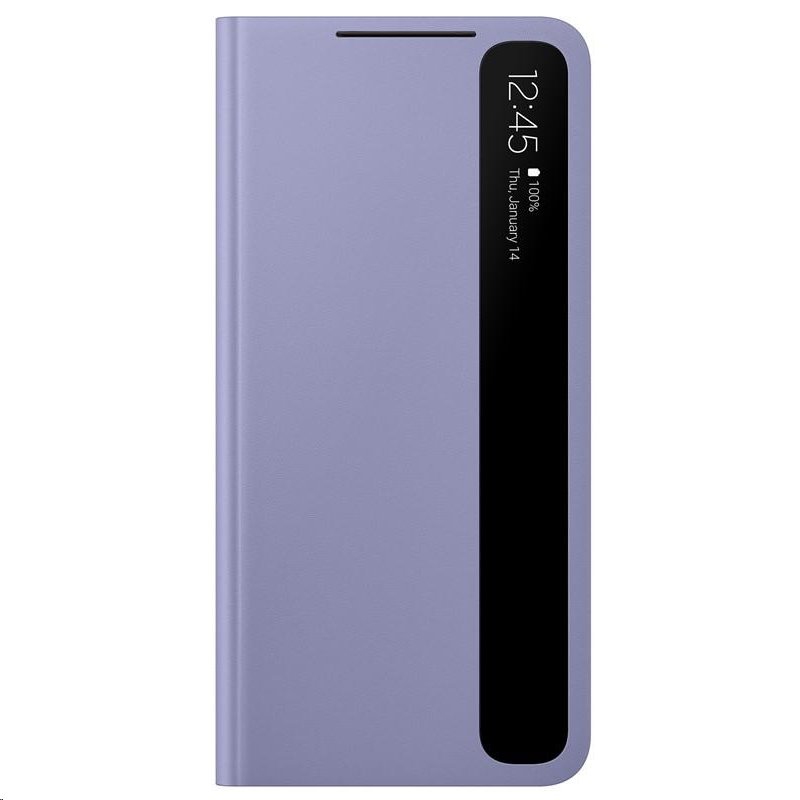 EF-ZG991CVE Samsung Clear View Cover pro Galaxy S21 Violet