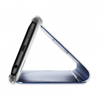 Clear View Case cover for Samsung Galaxy S10 Lite blue