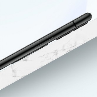 Baseus ultratenký samolepicí držák na kroužek stojánek na telefon stříbrný (SUYB-0S)