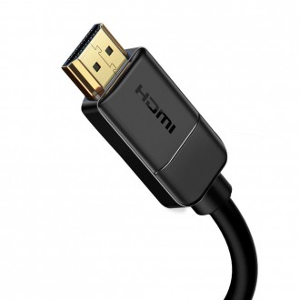 Kabel Baseus HDMI 2.0 4K 60 Hz 3D HDR 18 Gb/s 3 m černý (CAKGQ-C01)