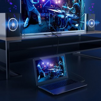 Kabel Baseus HDMI 2.0 4K 60 Hz 3D HDR 18 Gb/s 3 m černý (CAKGQ-C01)