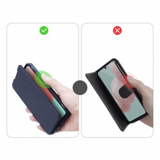 DUX DUCIS Skin X Bookcase type case for Samsung Galaxy A41 blue
