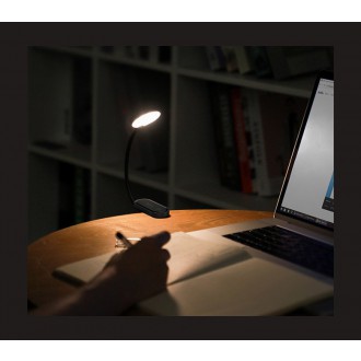 Baseus mini LED reading lamp with clip gray (DGRAD-0G)