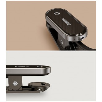 Baseus mini LED reading lamp with clip gray (DGRAD-0G)
