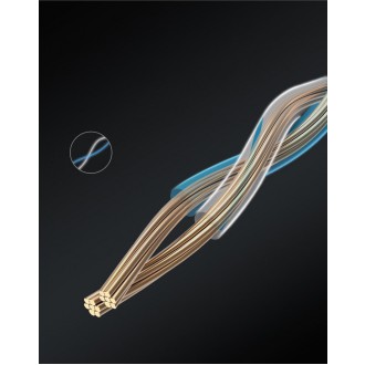 Ugreen flat cable internet network cable ethernet patchcord rj45 cat 6 utp 1000mbps 2m black (50185)