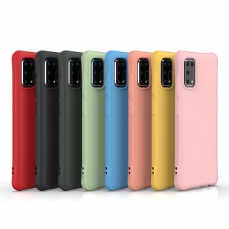 Soft Color Case flexible gel case for Samsung Galaxy A41 black
