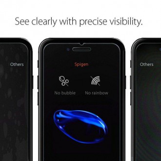 Tvrzené sklo Spigen GLAS.TR SLIM IPHONE 7 / 8 / SE 2020 / 2022