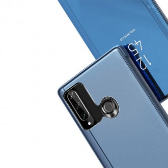 Clear View Case cover for Huawei Y6p blue