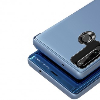Clear View Case cover for Huawei Y6p blue
