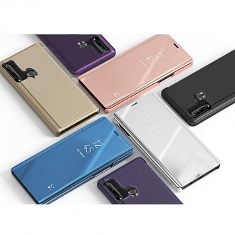 Clear View Case cover for Huawei Y6p blue